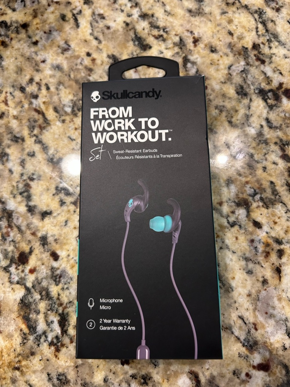 Skullcandy Workout Sweat Resistant Earbuds